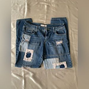 Patchwork jeans